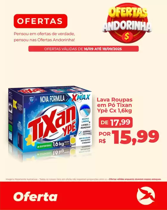 Catálogo Andorinha Hipermercado em Osasco | Encarte Andorinha Hipermercado | 2025-09-16T00:00:00.000Z - 2025-09-21T00:00:00.000Z