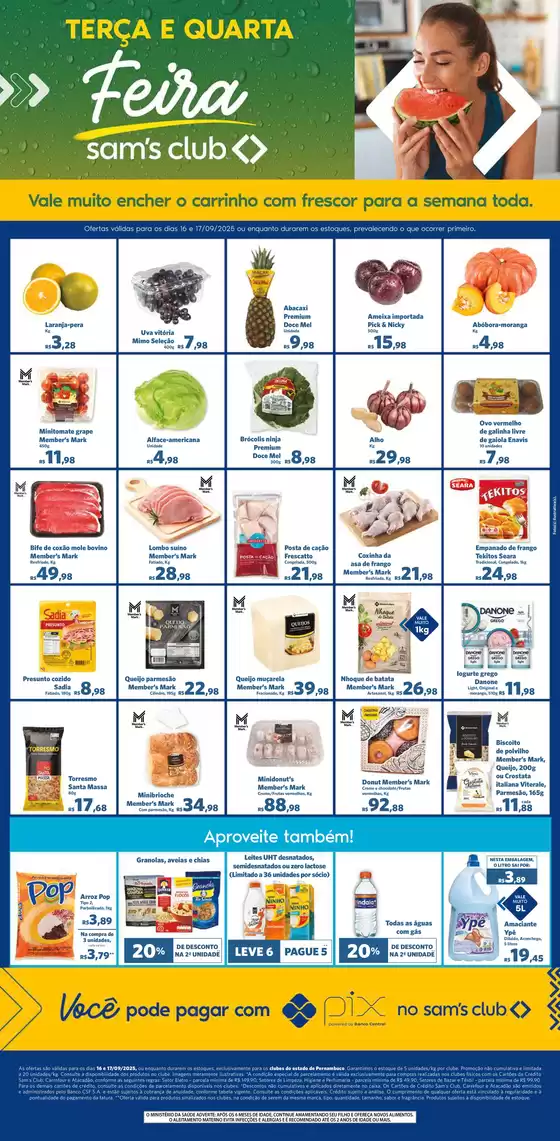 Ofertas especiais atraentes para todos