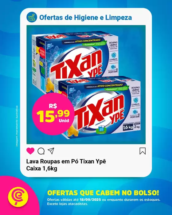 Grandes descontos em produtos selecionados
