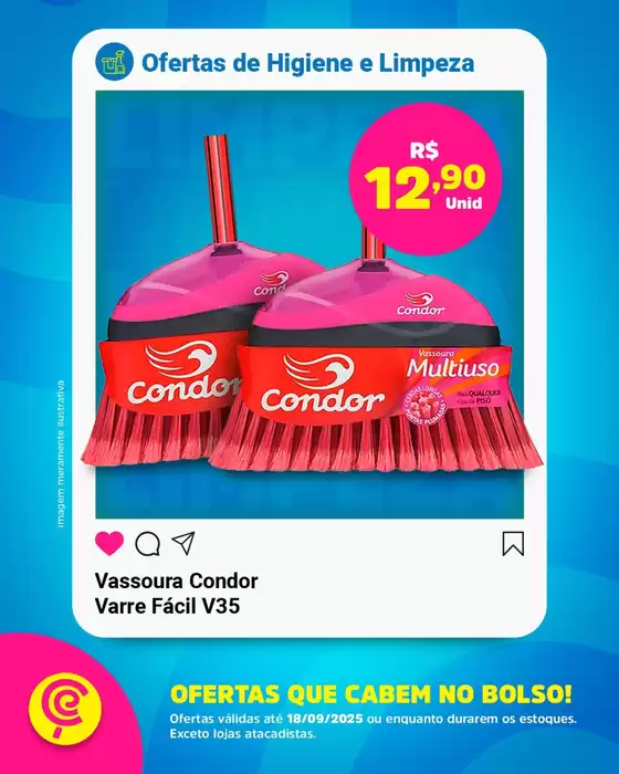 Grandes descontos em produtos selecionados