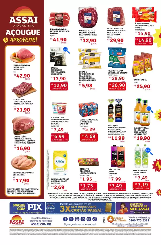 Ofertas especiais atraentes para todos