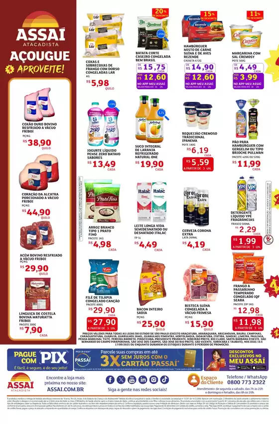 Descontos e promoções