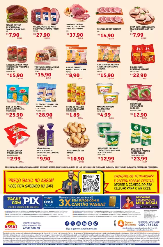 Promoções especiais em andamento