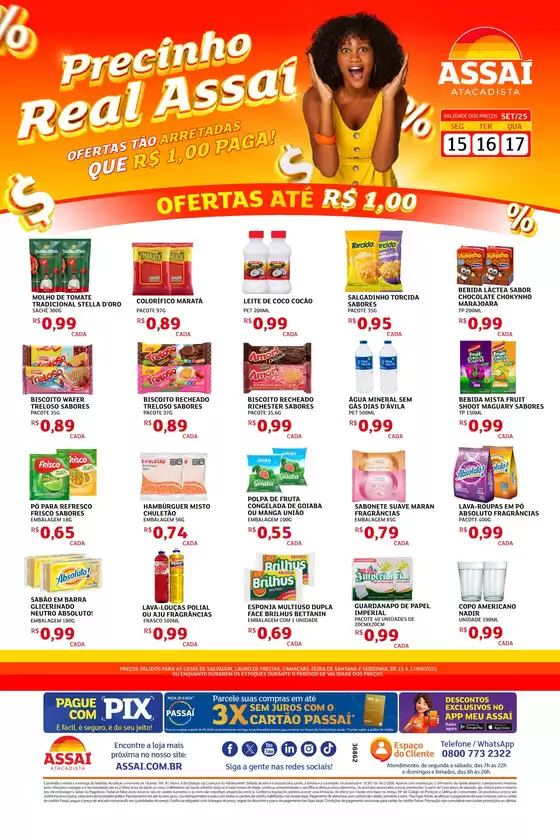Ótima oferta para todos os clientes
