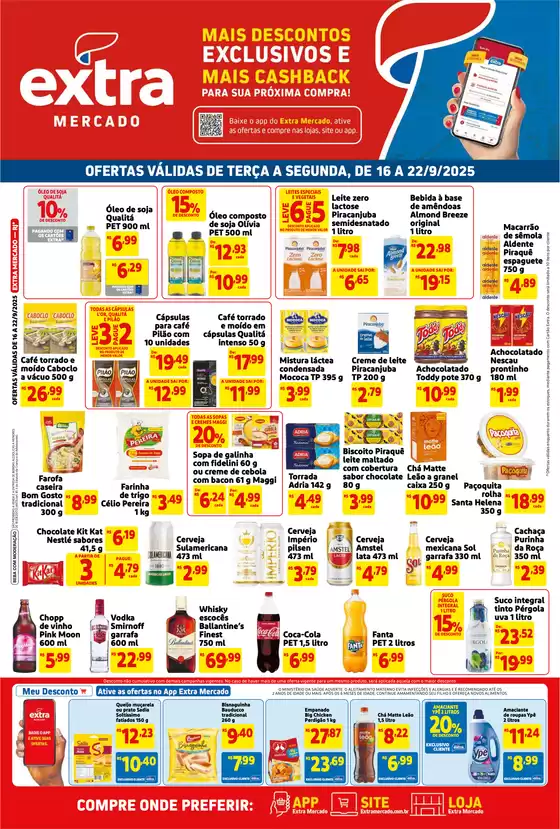 Catálogo Extra em Cabo Frio | Nossas melhores ofertas para você | 2025-09-16T00:00:00.000Z - 2025-09-22T00:00:00.000Z