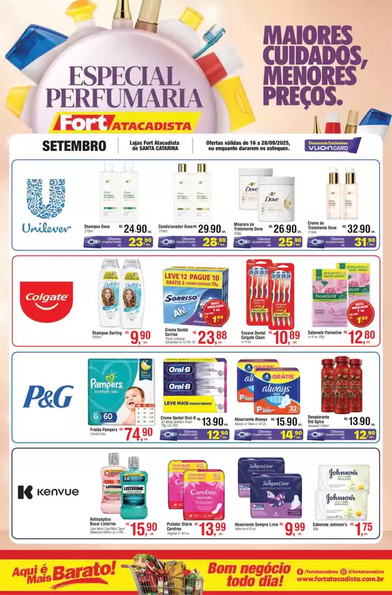 SC Fort Festival Perfumaria 16 a 28 SET 25