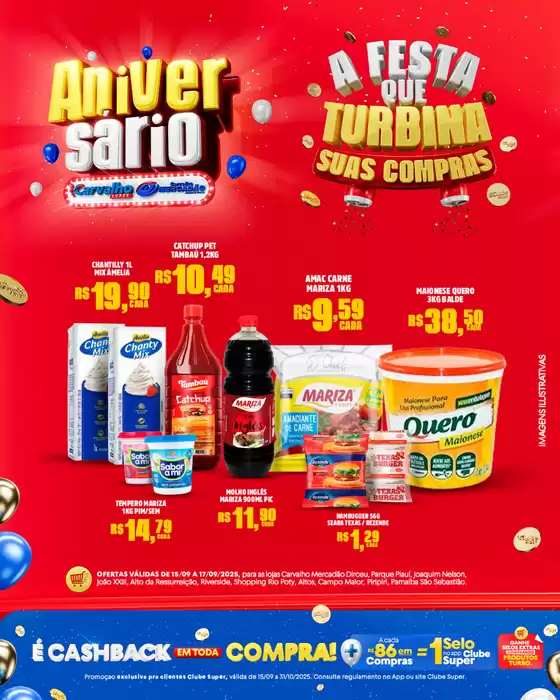 Catálogo Carvalho Supermercado em Teresina | Ofertas exclusivas para nossos clientes | 2025-09-16T00:00:00.000Z - 2025-09-17T00:00:00.000Z