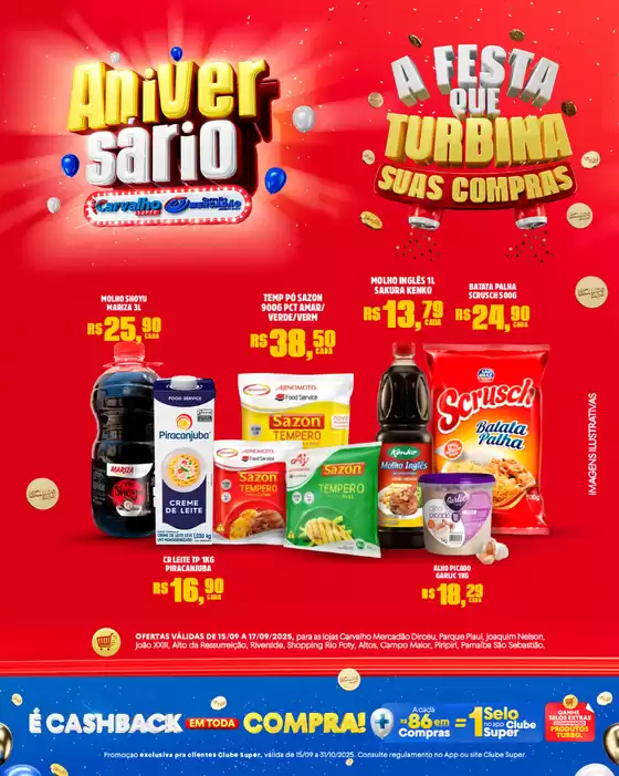 Catálogo Carvalho Supermercado em Teresina | Ótima oferta para todos os clientes | 2025-09-16T00:00:00.000Z - 2025-09-17T00:00:00.000Z