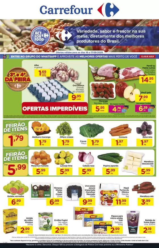 Ofertas e promoções atuais