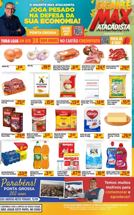 Ofertas especiais atraentes para todos