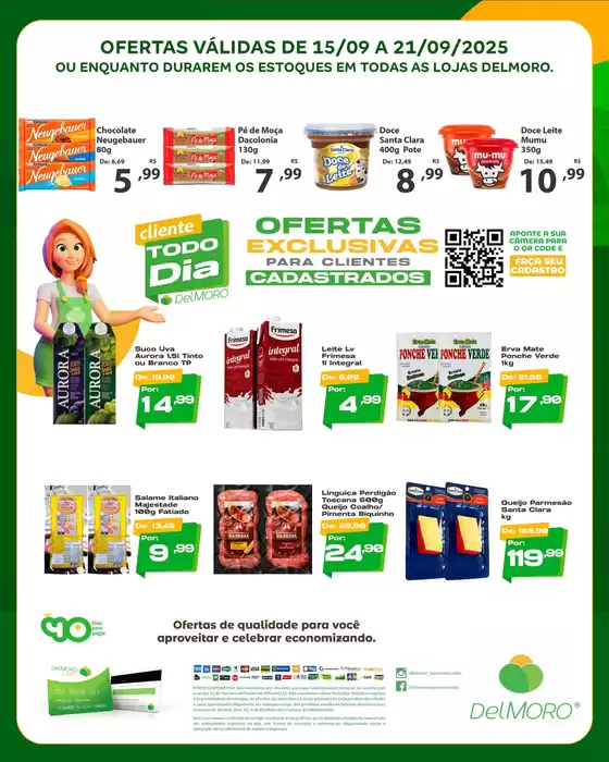 Ofertas exclusivas para nossos clientes