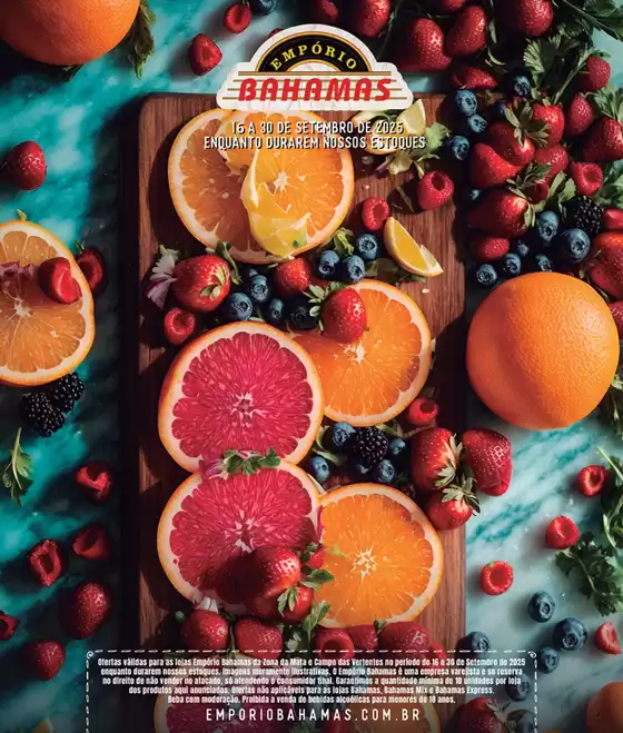 Encarte Empório Bahamas