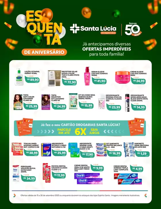 Ofertas e promoções atuais