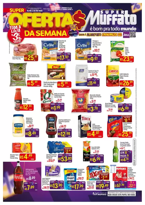 Catálogo Super Muffato em Londrina | Nossas melhores pechinchas | 2025-09-16T00:00:00.000Z - 2025-09-26T00:00:00.000Z