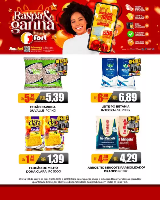 Catálogo Fort Supermercados | Economize agora com nossas ofertas | 2025-09-16T00:00:00.000Z - 2025-09-22T00:00:00.000Z