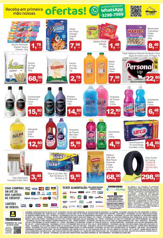 Ofertas especiais para você