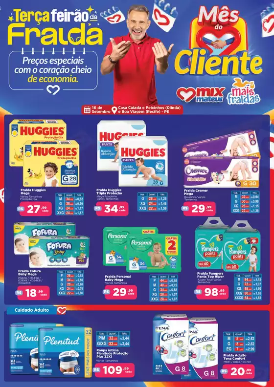 Catálogo Supermercados Mateus em Paulista | Ofertas exclusivas e pechinchas | 2025-09-16T00:00:00.000Z - 2025-09-16T00:00:00.000Z