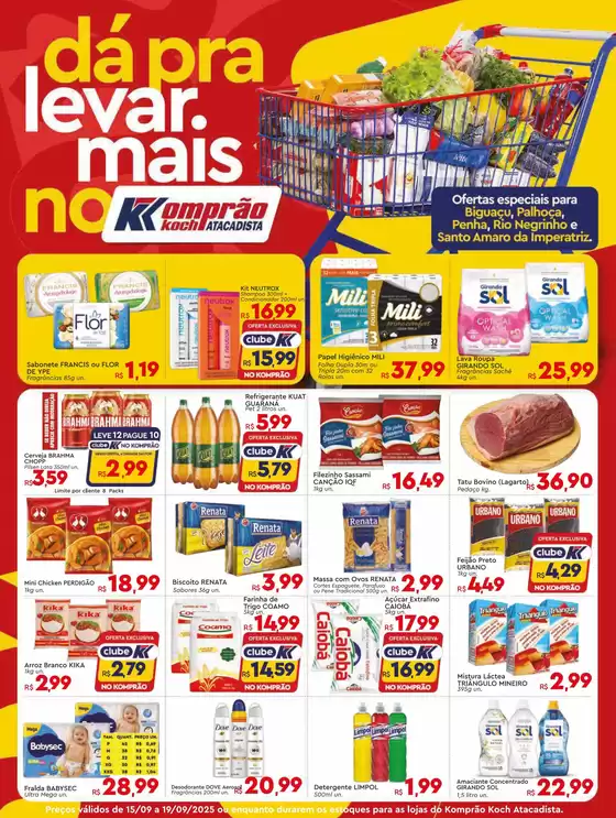 Catálogo Komprão Atacadista em Balneário Camboriú | Ofertas exclusivas | 2025-09-16T00:00:00.000Z - 2025-09-19T00:00:00.000Z