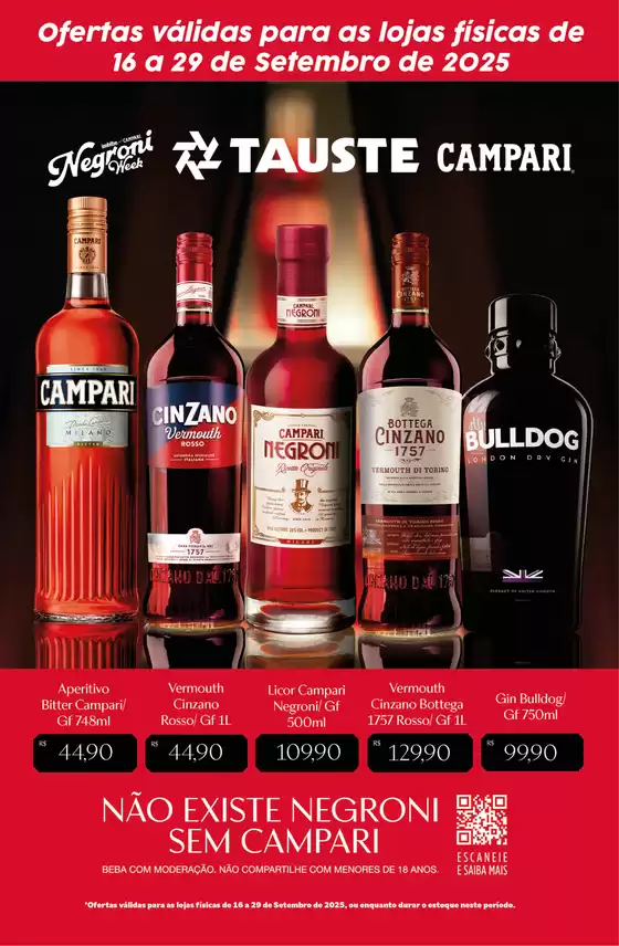 Catálogo Supermercados Tauste | Ofertas Tauste Especial Campari | 2025-09-16T00:00:00.000Z - 2025-09-29T00:00:00.000Z
