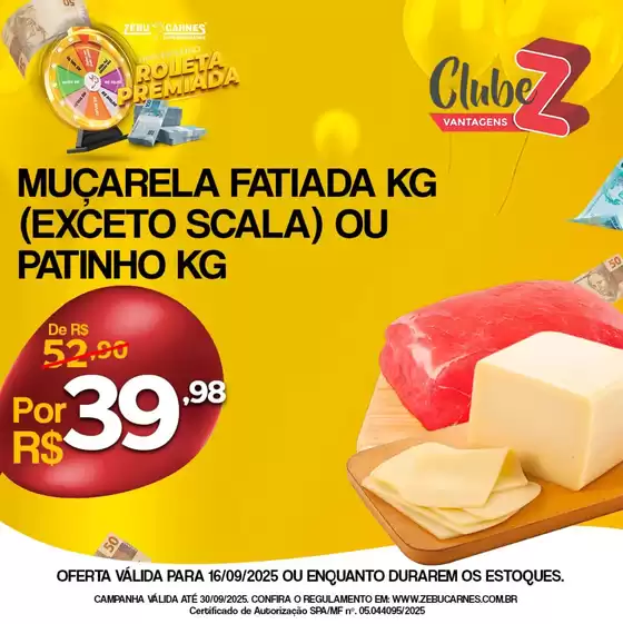 Catálogo Zebu Carnes Supermercados | Promoções especiais em andamento | 2025-09-16T00:00:00.000Z - 2025-09-16T00:00:00.000Z