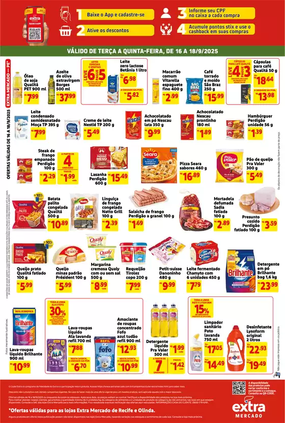 Ofertas e promoções atuais