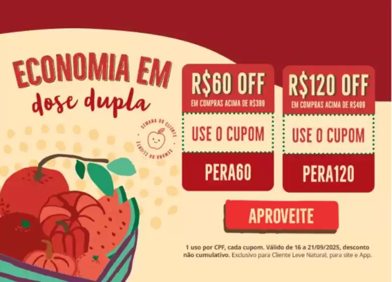 Ofertas e promoções atuais