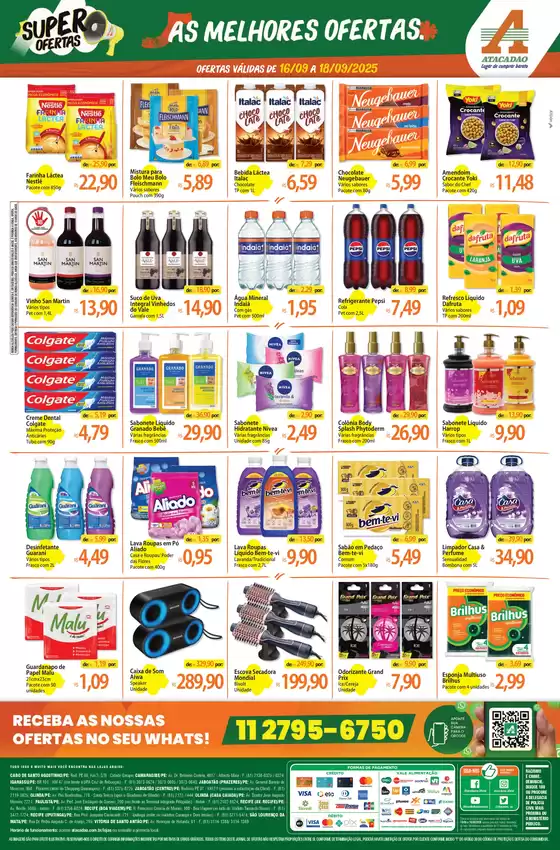 Novas ofertas para descobrir
