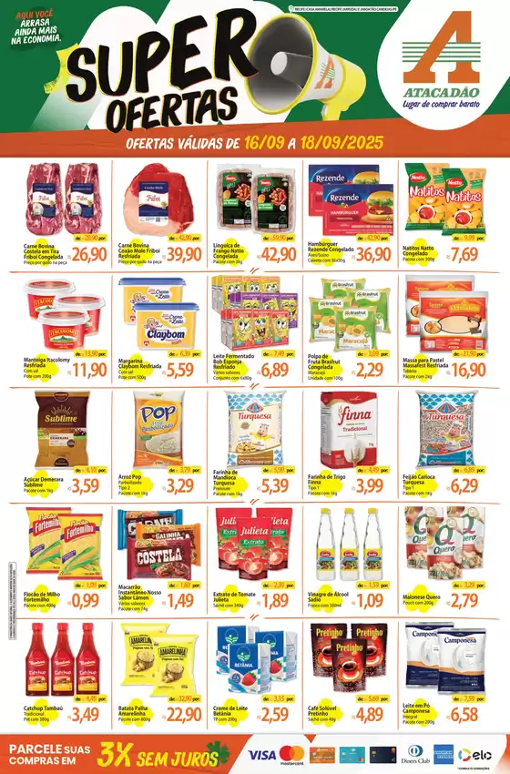 Catálogo Atacadão em Paulista | Ótima oferta para todos os clientes | 2025-09-16T00:00:00.000Z - 2025-09-18T00:00:00.000Z