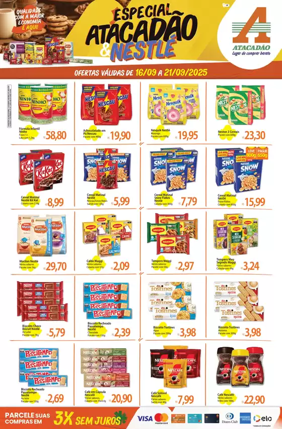 Ofertas e promoções atuais