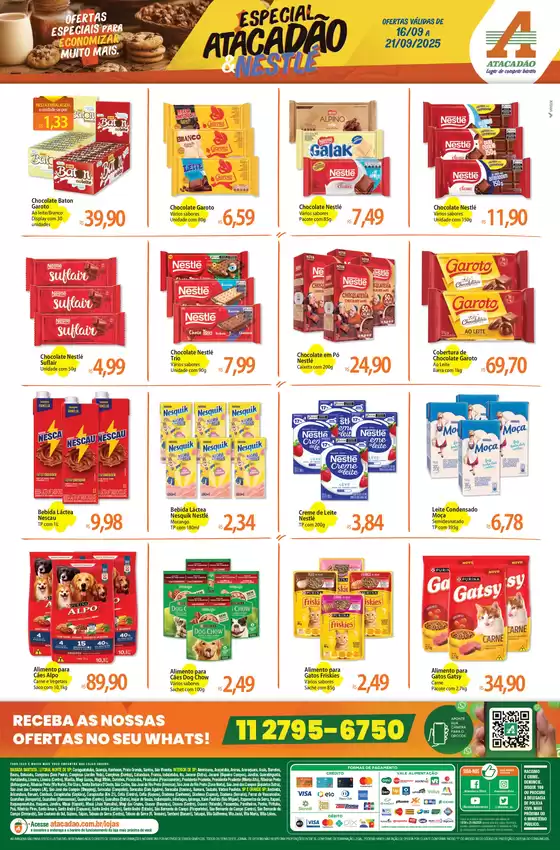 Ofertas e promoções atuais