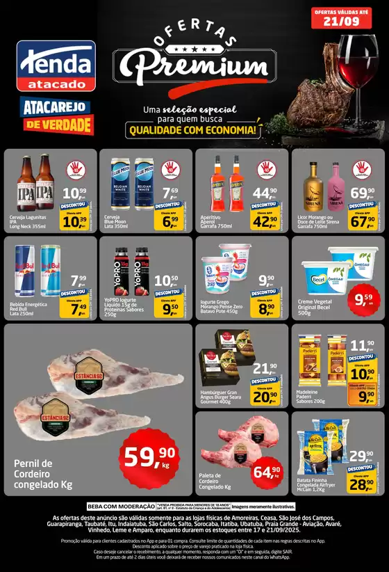 Catálogo Tenda Atacado em Caraguatatuba | Ofertas Premium | 2025-09-17T00:00:00.000Z - 2025-09-21T00:00:00.000Z