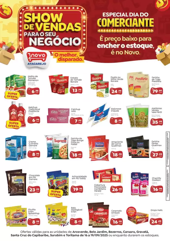 Catálogo Novo Atacarejo em Contagem | Ótima oferta para todos os clientes | 2025-09-17T00:00:00.000Z - 2025-09-19T00:00:00.000Z