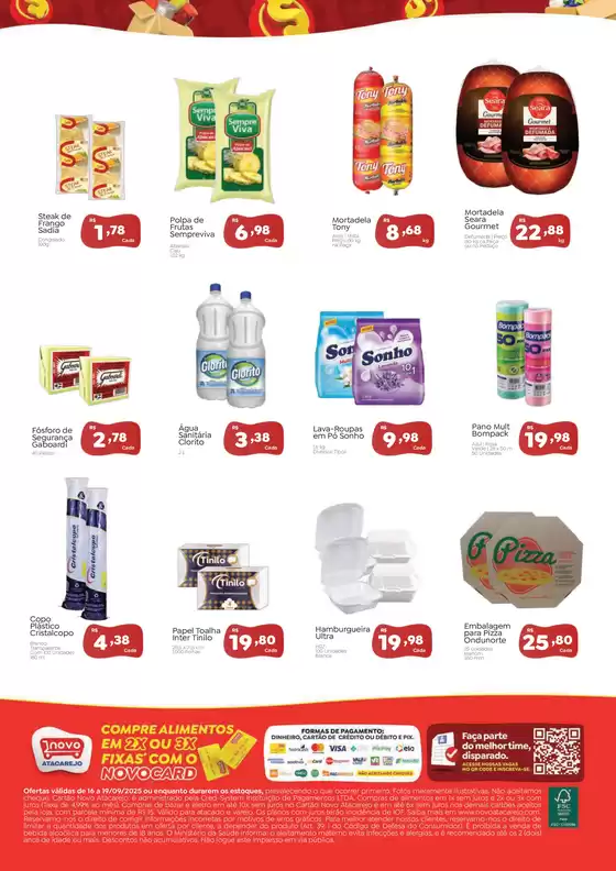 Ótima oferta para todos os clientes