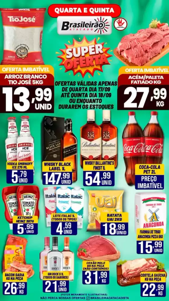 Catálogo Brasileirão Atacado em Cabo Frio | Super Ofertas  | 2025-09-17T00:00:00.000Z - 2025-09-18T00:00:00.000Z