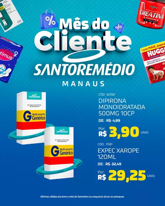 Catálogo Drogarias Santo Remédio em Santa Cruz do Sul | Mes do Cliente ! | 2025-09-17T00:00:00.000Z - 2025-09-26T00:00:00.000Z