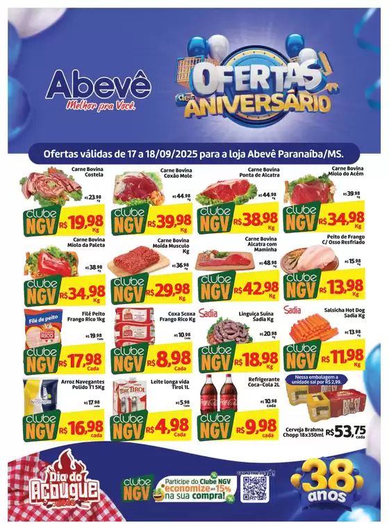 Catálogo Abevê Supermercados em Americana | Grandes descontos em produtos selecionados | 2025-09-17T00:00:00.000Z - 2025-09-18T00:00:00.000Z