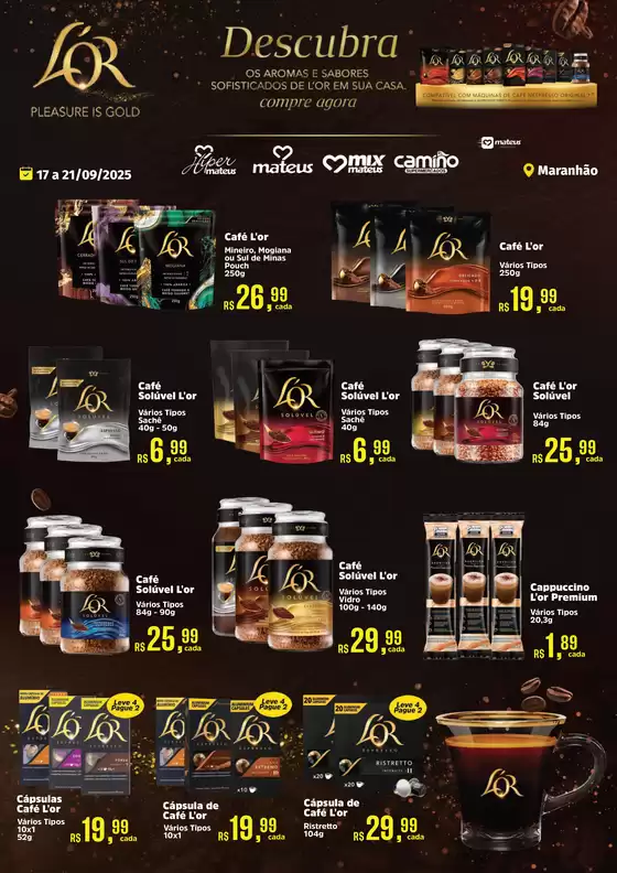 Ofertas especiais para você
