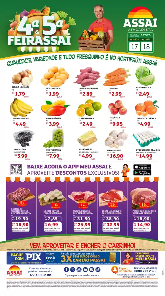 Catálogo Assaí Atacadista em Goiânia | Novas ofertas para descobrir | 2025-09-17T00:00:00.000Z - 2025-09-18T00:00:00.000Z