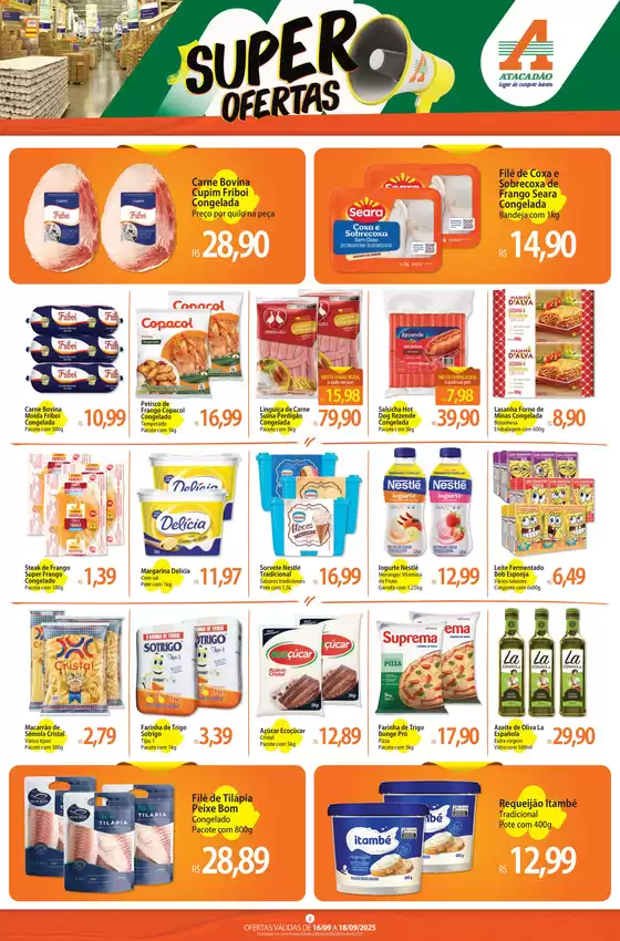 Promoções especiais em andamento