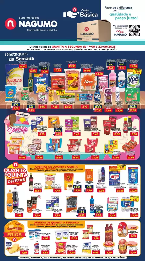 Ampla seleção de ofertas