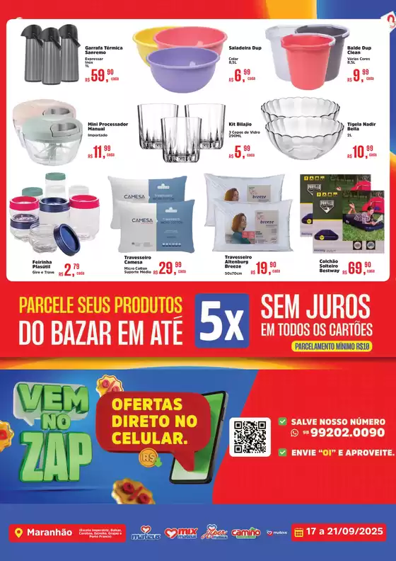 Pechinchas e ofertas atuais