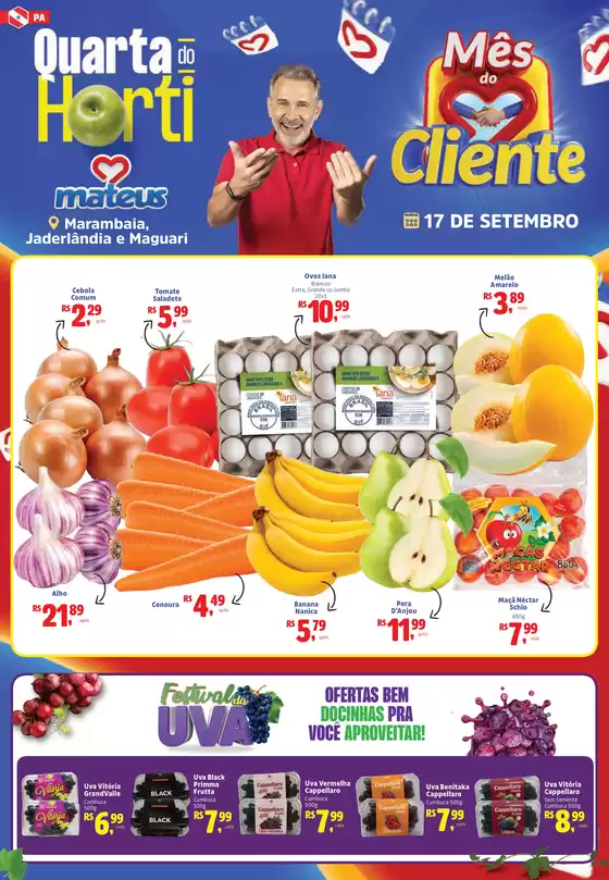 Catálogo Supermercados Mateus em Ananindeua | Pechinchas e ofertas atuais | 2025-09-17T00:00:00.000Z - 2025-09-17T00:00:00.000Z