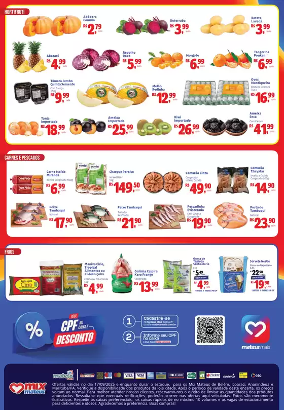 Ofertas e promoções atuais