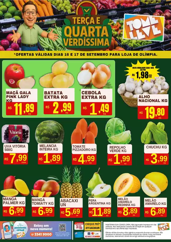 Ótima oferta para todos os clientes