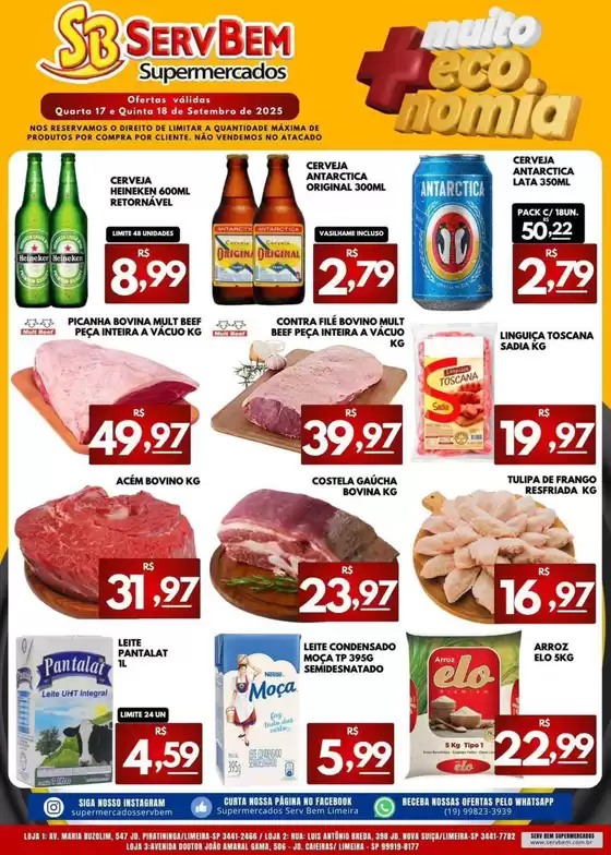 Catálogo ServBem | Encarte ServBem | 2025-09-17T00:00:00.000Z - 2025-09-18T00:00:00.000Z