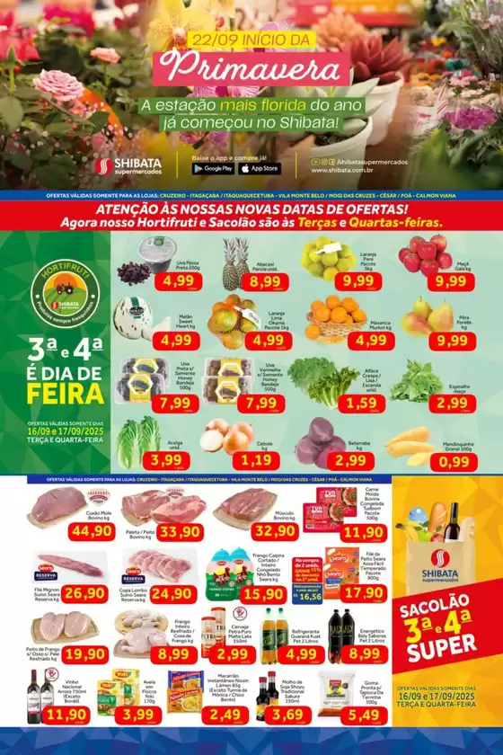 Catálogo Shibata Supermercados em Guarulhos | Melhores ofertas e descontos | 2025-09-17T00:00:00.000Z - 2025-09-22T00:00:00.000Z