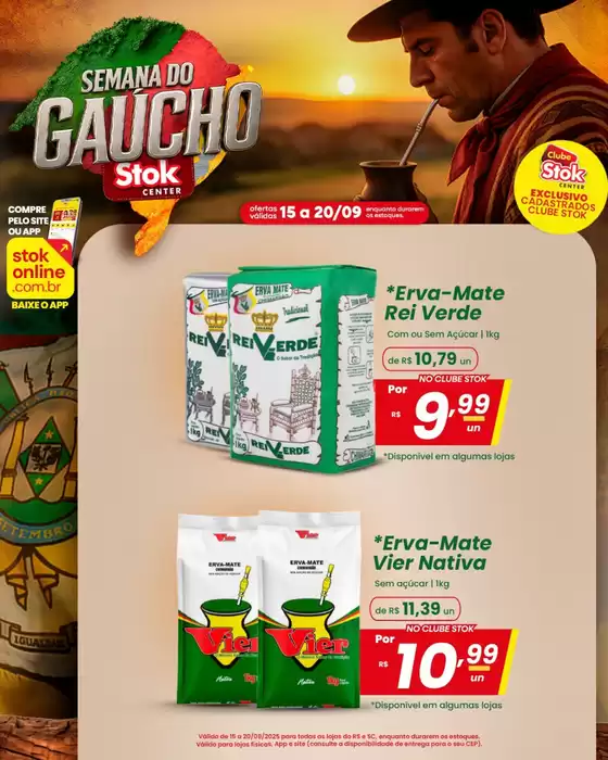 Grandes descontos em produtos selecionados