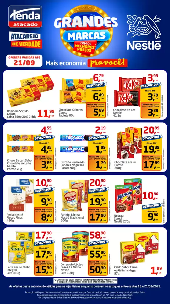 Tenda Atacado NESTLÉ 