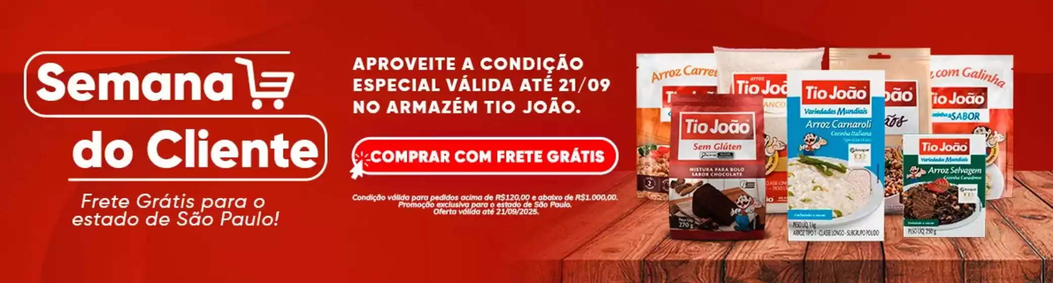 Catálogo Tio João em Feira de Santana | Semana Do Cliente | 2025-09-18T00:00:00.000Z - 2025-09-21T00:00:00.000Z