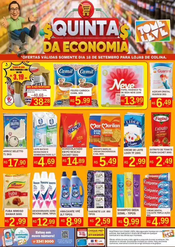 Catálogo Tome Leve | Novas ofertas para descobrir | 2025-09-18T00:00:00.000Z - 2025-09-18T00:00:00.000Z